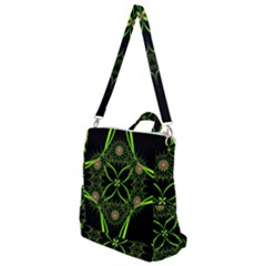 Artwork Fractal Allegory Art Crossbody Backpack by Sudhe