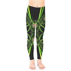 Artwork Fractal Allegory Art Kids  Legging by Sudhe