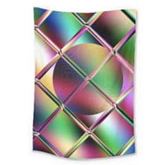 Fractal Artwork Abstract Background Large Tapestry by Sudhe