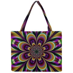 Abstract Flower Artwork Art Mini Tote Bag by Sudhe