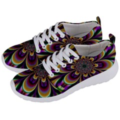 Abstract Flower Artwork Art Men s Lightweight Sports Shoes by Sudhe