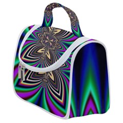 Abstract Artwork Fractal Background Art Satchel Handbag