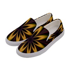 Fractal Artwork Idea Allegory Art Pattern Women s Canvas Slip Ons by Sudhe