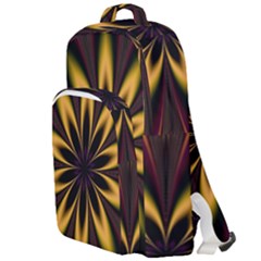 Fractal Artwork Idea Allegory Art Pattern Double Compartment Backpack by Sudhe