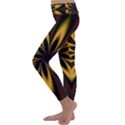 Fractal Artwork Idea Allegory Art Pattern Kids  Lightweight Velour Classic Yoga Leggings View2