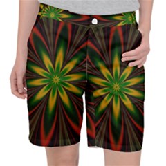 Fractal Artwork Idea Allegory Art Pocket Shorts by Sudhe