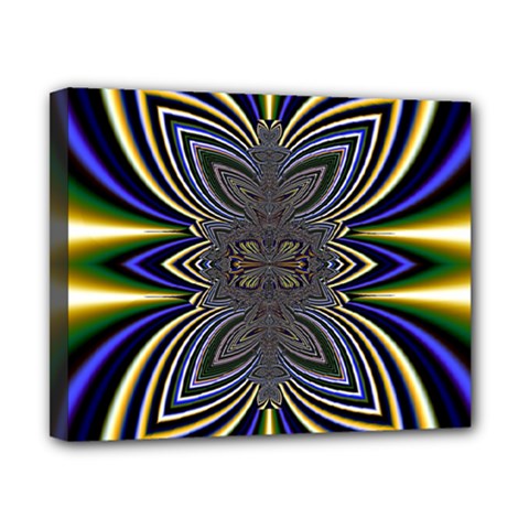 Abstract Artwork Fractal Background Canvas 10  X 8  (stretched) by Sudhe