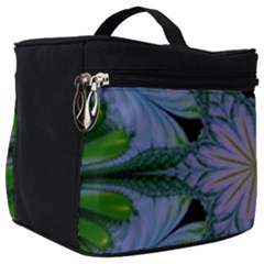 Abstract Flower Artwork Art Green Make Up Travel Bag (big) by Sudhe