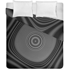 Digital Art Background Black White Duvet Cover Double Side (california King Size) by Sudhe