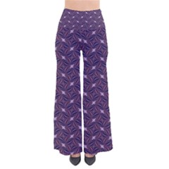 Background Texture Design Geometric 3d So Vintage Palazzo Pants by Sudhe