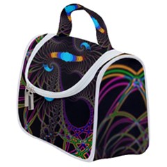 Fractal Artwork Abstract Background Satchel Handbag