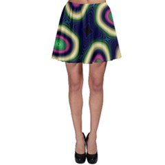 Abstract Artwork Fractal Background Art Pattern Skater Skirt by Sudhe