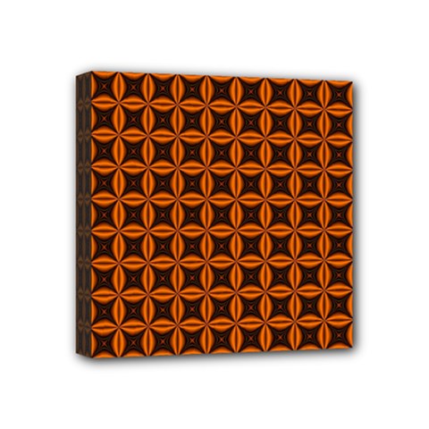 Background Texture Design Geometric Mini Canvas 4  X 4  (stretched) by Sudhe