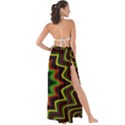 Fractal Artwork Idea Allegory Abstract Maxi Chiffon Tie-Up Sarong View2