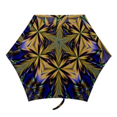 Artwork Fractal Allegory Art Mini Folding Umbrellas by Sudhe