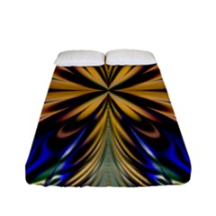 Artwork Fractal Allegory Art Fitted Sheet (full/ Double Size) by Sudhe