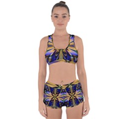 Artwork Fractal Allegory Art Racerback Boyleg Bikini Set by Sudhe