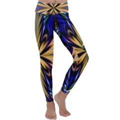 Artwork Fractal Allegory Art Kids  Lightweight Velour Classic Yoga Leggings by Sudhe