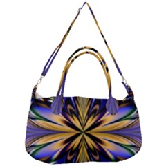 Artwork Fractal Allegory Art Removal Strap Handbag by Sudhe