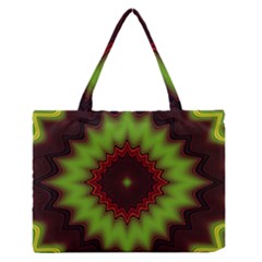 Fractal Artwork Idea Allegory Geometry Zipper Medium Tote Bag by Sudhe