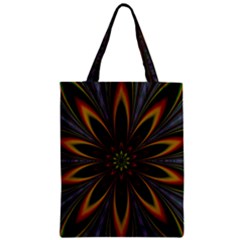 Fractal Artwork Idea Allegory Zipper Classic Tote Bag by Sudhe