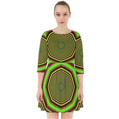 Fractal Artwork Idea Allegory Smock Dress by Sudhe