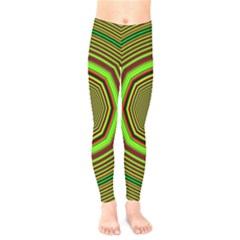 Fractal Artwork Idea Allegory Kids  Legging by Sudhe