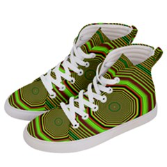 Fractal Artwork Idea Allegory Men s Hi-top Skate Sneakers by Sudhe