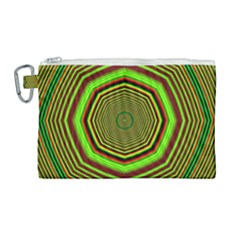 Fractal Artwork Idea Allegory Canvas Cosmetic Bag (large) by Sudhe