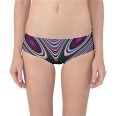 Abstract Artwork Fractal Background Classic Bikini Bottoms by Sudhe