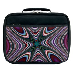 Abstract Artwork Fractal Background Lunch Bag by Sudhe