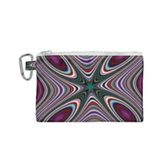 Abstract Artwork Fractal Background Canvas Cosmetic Bag (small)