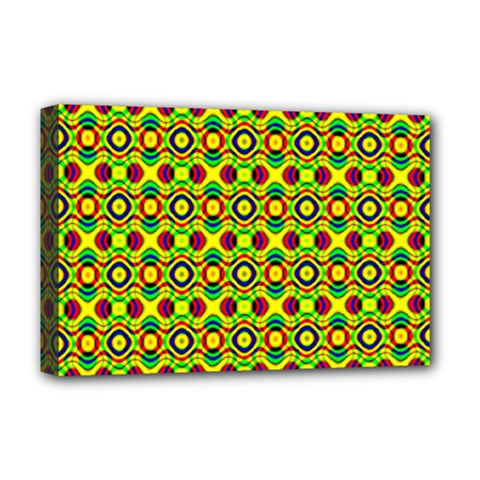 Background Pattern Geometrical Deluxe Canvas 18  X 12  (stretched) by Sudhe