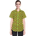 Background Pattern Geometrical Women s Short Sleeve Shirt View1