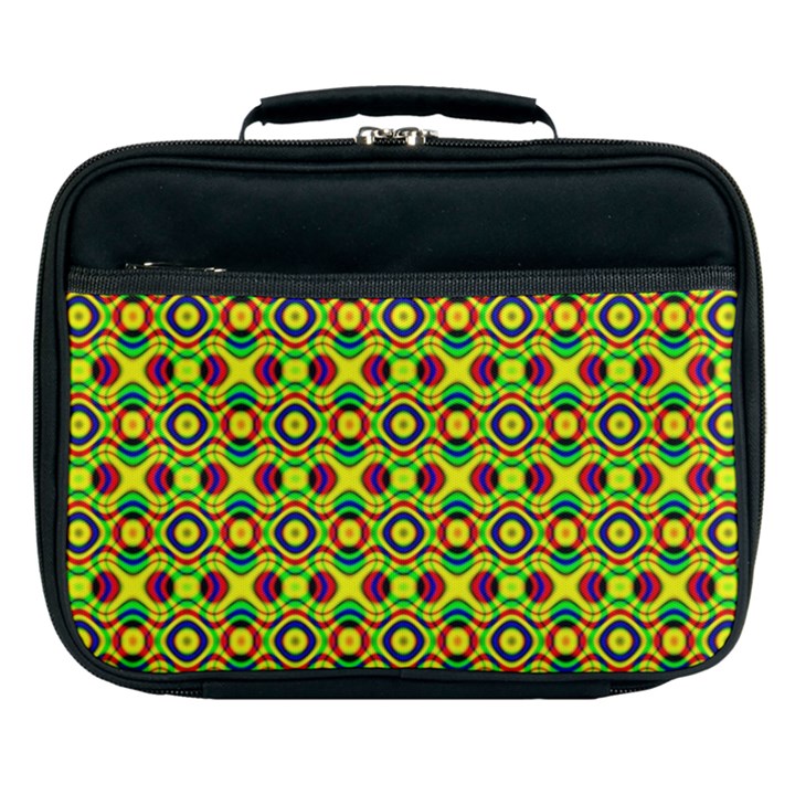 Background Pattern Geometrical Lunch Bag