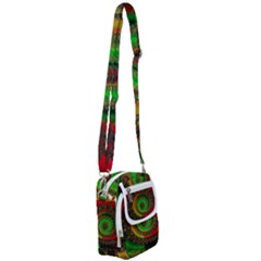 Abstract Fractal Pattern Artwork Art Shoulder Strap Belt Bag