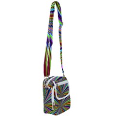 Background Design Pattern Colorful Shoulder Strap Belt Bag