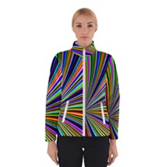 Background Design Pattern Colorful Winter Jacket by Sudhe