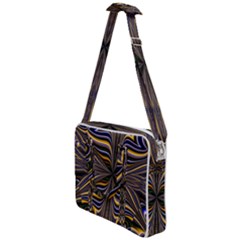 Abstract Art Fractal Unique Pattern Cross Body Office Bag