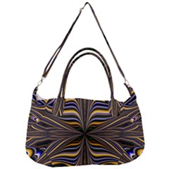 Abstract Art Fractal Unique Pattern Removal Strap Handbag by Sudhe