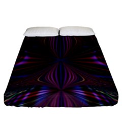 Abstract Abstract Art Fractal Fitted Sheet (king Size) by Sudhe