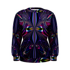 Abstract Art Fractal Fulcolor Women s Sweatshirt by Sudhe