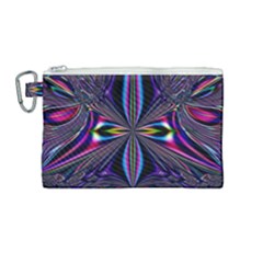 Abstract Art Fractal Fulcolor Canvas Cosmetic Bag (medium)