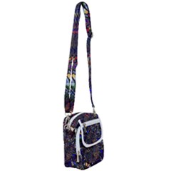 Art Design Colors Fantasy Abstract Shoulder Strap Belt Bag