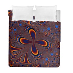 Abstract Fractal Background Pattern Duvet Cover Double Side (full/ Double Size) by Sudhe