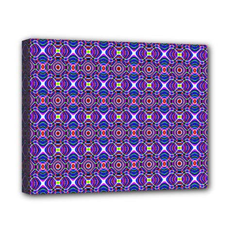 Background Pattern Geometrical Canvas 10  X 8  (stretched) by Sudhe