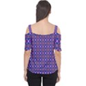 Background Pattern Geometrical Cutout Shoulder Tee View2