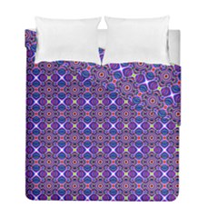 Background Pattern Geometrical Duvet Cover Double Side (full/ Double Size) by Sudhe