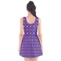 Background Pattern Geometrical Scoop Neck Skater Dress View2