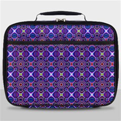 Background Pattern Geometrical Full Print Lunch Bag by Sudhe